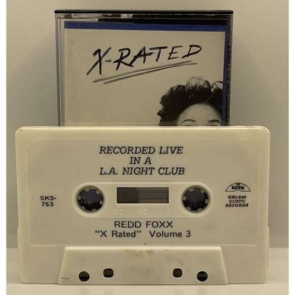 Redd Foxx X-Rated Volume 3 (Cassette) Rare Hard To Find Tape Comedy - Picture 3 of 4